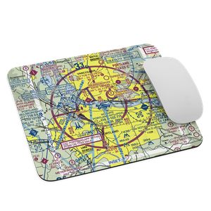 Portland International Airport (PDX) VFR Sectional Mouse Pad