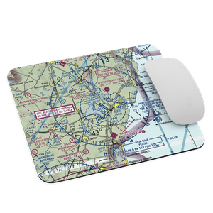 Portsmouth International at Pease Airport (PSM) VFR Sectional Mouse Pad