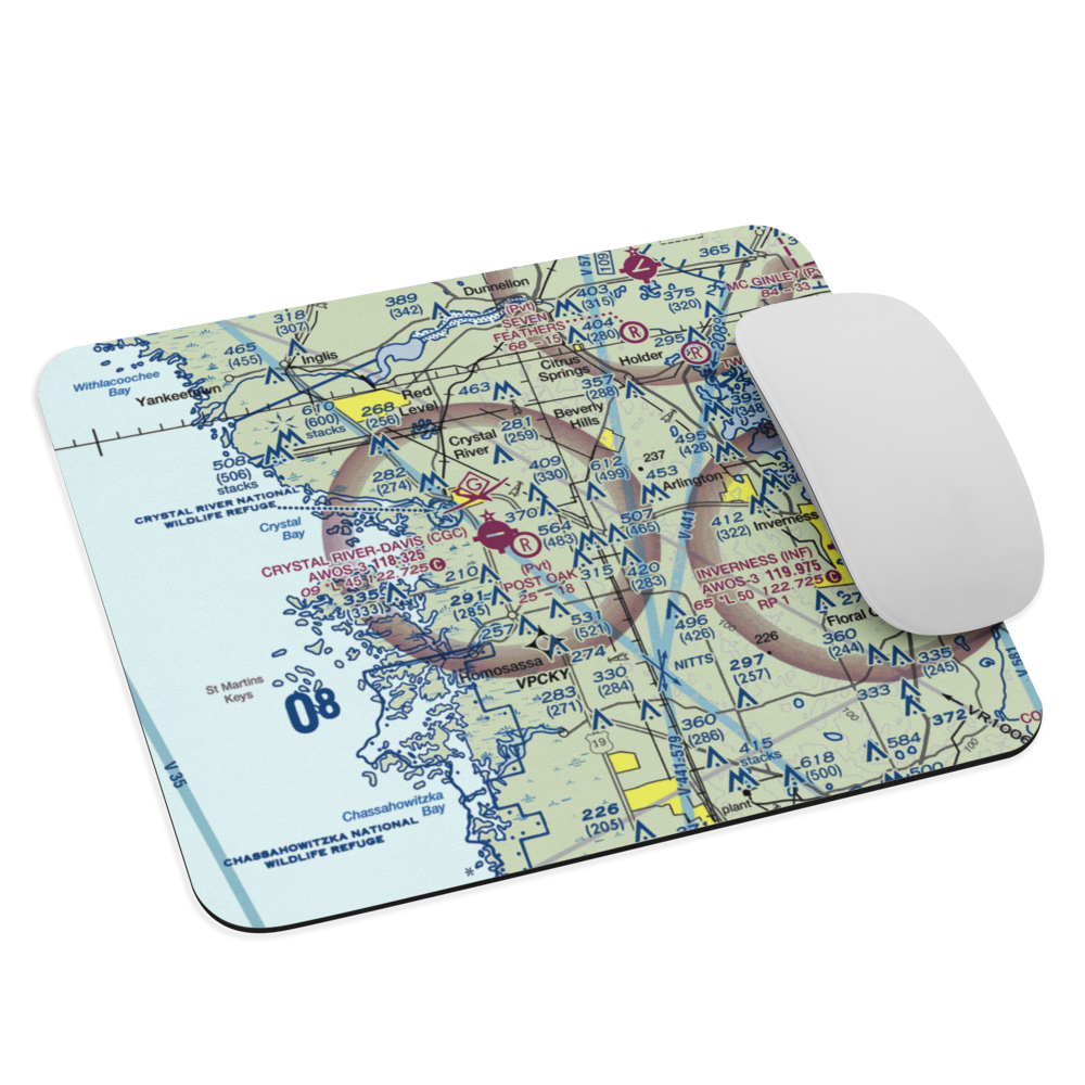 Post Oak Ranch Airport (1FA1) VFR Sectional Mouse Pad 