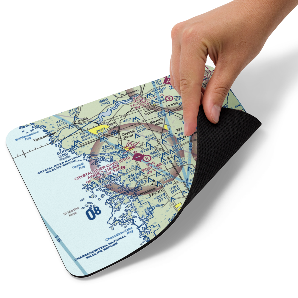 Post Oak Ranch Airport (1FA1) VFR Sectional Mouse Pad 