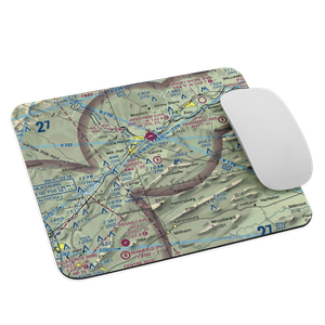 Poverty Airport (PS73) VFR Sectional Mouse Pad