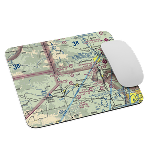 Poverty Hollow Airport (OG23) VFR Sectional Mouse Pad