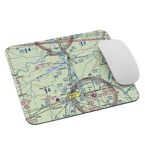 Powderly Airport (US-0131) VFR Sectional Mouse Pad