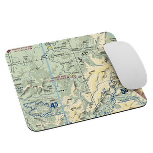 Powers Airport (6S6) VFR Sectional Mouse Pad