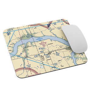 Prop Wash Field (ND25) VFR Sectional Mouse Pad