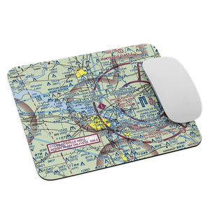 Pryor Field Regional Airport (DCU) VFR Sectional Mouse Pad