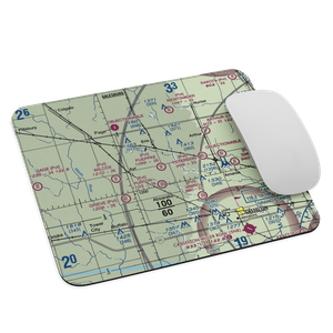 Pueppke Airport (ND53) VFR Sectional Mouse Pad
