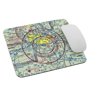 Quad City International Airport (MLI) VFR Sectional Mouse Pad