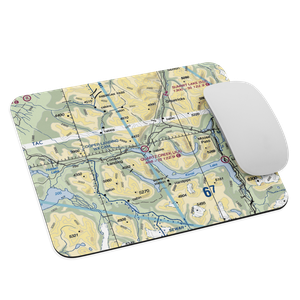 Quartz Creek Airport (JLA) VFR Sectional Mouse Pad