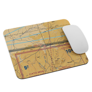 Quemado Airport (NM80) VFR Sectional Mouse Pad