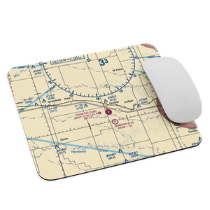 Quinter Air Strip (6KS1) VFR Sectional Mouse Pad