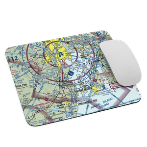 Quonset State Airport (OQU) VFR Sectional Mouse Pad