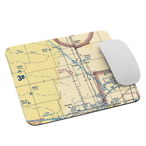 R J C Farms Inc Airport (SN55) VFR Sectional Mouse Pad