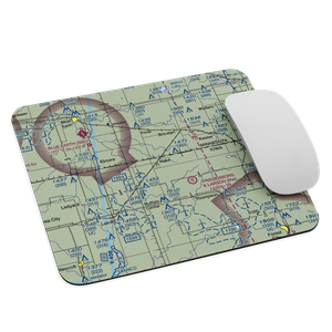 Rake Airport (3IA9) VFR Sectional Mouse Pad