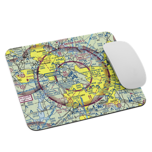 Raleigh Durham International Airport (RDU) VFR Sectional Mouse Pad