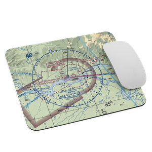 Ralph M Calhoun Memorial Airport (TAL) VFR Sectional Mouse Pad