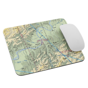 Rampart Airport (RMP) VFR Sectional Mouse Pad