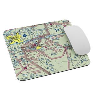 Randolph Air Force Base Auxiliary Airport (SEQ) VFR Sectional Mouse Pad