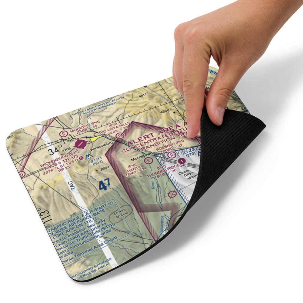 Ranta Strip (12AZ) VFR Sectional Mouse Pad 