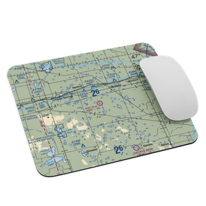Rau Field (ND40) VFR Sectional Mouse Pad