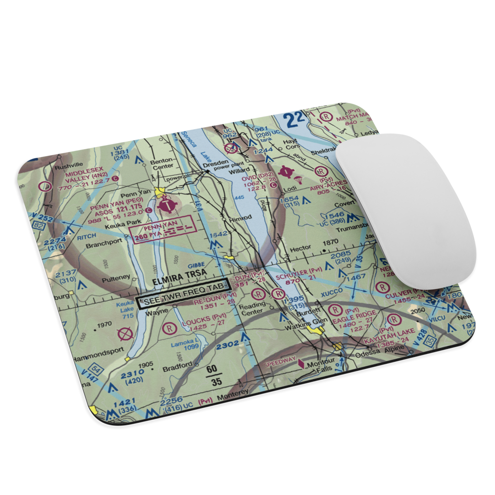 Re-Dun Field (17NK) VFR Sectional Mouse Pad 