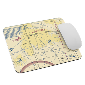 Redfield Ag Strip (MT85) VFR Sectional Mouse Pad