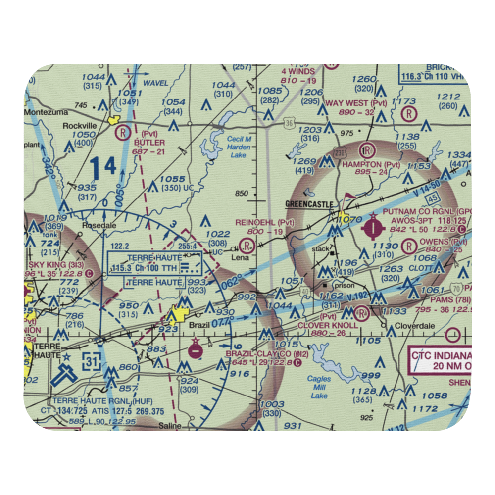 Reinoehl Field (49II) VFR Sectional Mouse Pad 