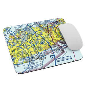 Republic Airport (FRG) VFR Sectional Mouse Pad