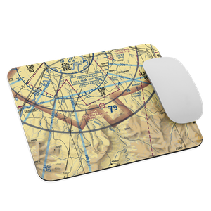 Reverse 5 Bar M Airport (31MT) VFR Sectional Mouse Pad