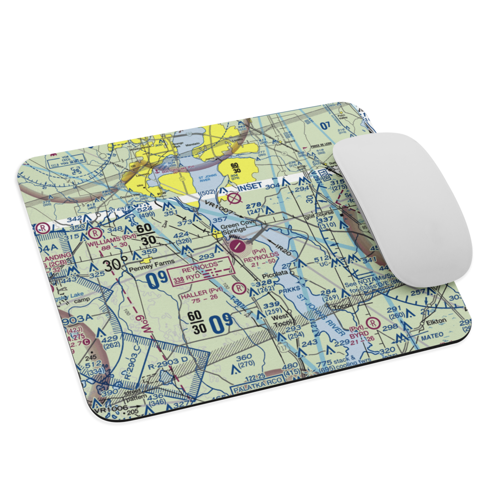 Reynolds Airpark (FL60) VFR Sectional Mouse Pad 
