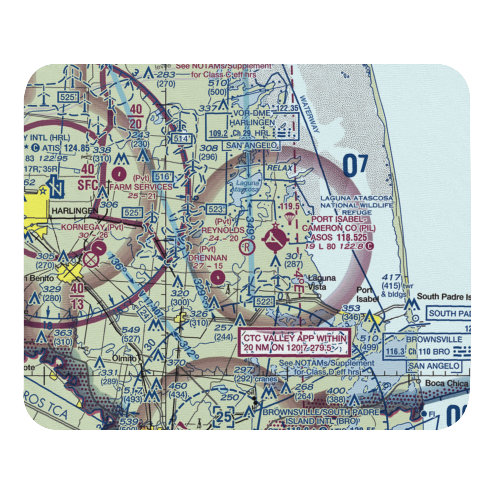 Reynolds Ranch Airport (73TA) VFR Sectional Mouse Pad 