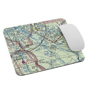 Rhodes Air Ranch Airport (3GA7) VFR Sectional Mouse Pad