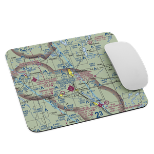 Rice Lake Airport (KRIE) VFR Sectional Mouse Pad