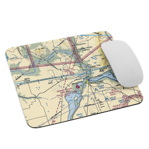 Rice Ranch Airport (2WA6) VFR Sectional Mouse Pad