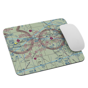 Ricker Ranch Airport (46OK) VFR Sectional Mouse Pad