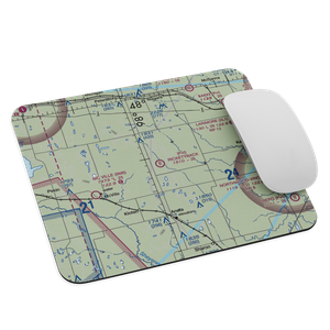 Ricketyback Field (ND02) VFR Sectional Mouse Pad