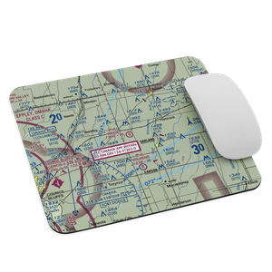 Ridge Airport (IA01) VFR Sectional Mouse Pad
