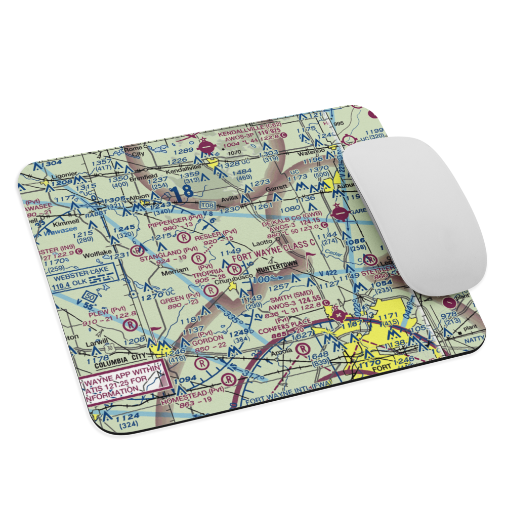 Ries Airport (76II) VFR Sectional Mouse Pad 