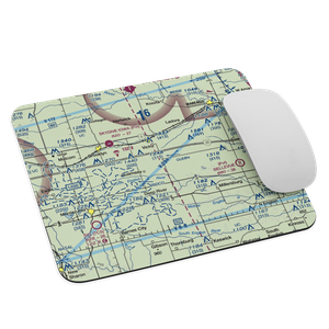 Rinehart Airport (0IA6) VFR Sectional Mouse Pad