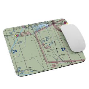 Ringneck Ranch Airport (55KS) VFR Sectional Mouse Pad