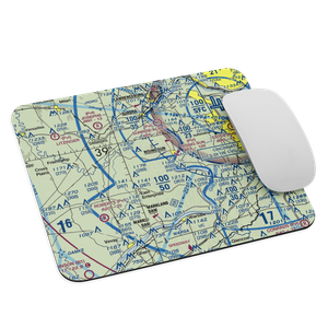 Rising Sun Airport (31II) VFR Sectional Mouse Pad
