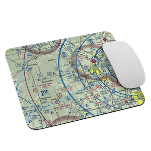 Risky Airport (1KS2) VFR Sectional Mouse Pad