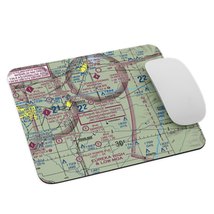 Riverbend Ranch Airport (77KS) VFR Sectional Mouse Pad