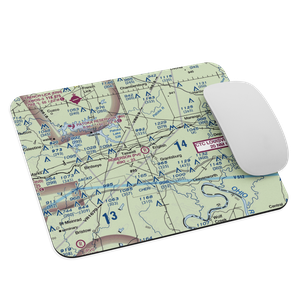 Roberson Airport (IN80) VFR Sectional Mouse Pad