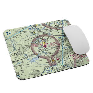 Robert S Kerr Airport (RKR) VFR Sectional Mouse Pad