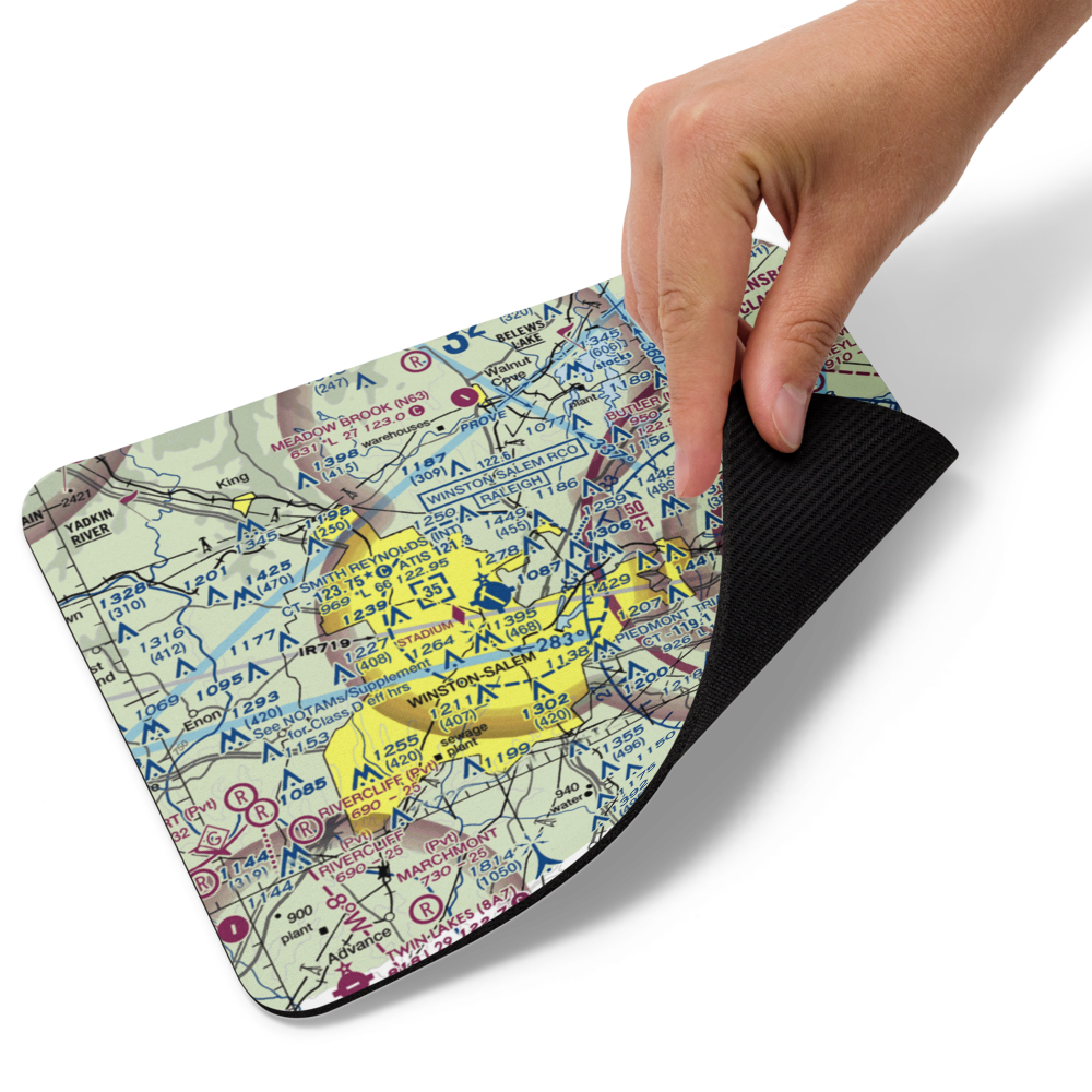 Robertson Field (NC63) VFR Sectional Mouse Pad 