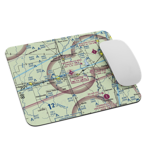 Robinson Municipal Airport (RSV) VFR Sectional Mouse Pad