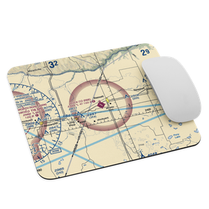 Rock County Airport (RBE) VFR Sectional Mouse Pad