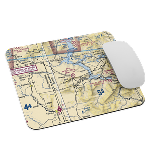 Rock Creek Farm Airport (ID23) VFR Sectional Mouse Pad