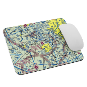 Rock Hill - York County Airport (UZA) VFR Sectional Mouse Pad